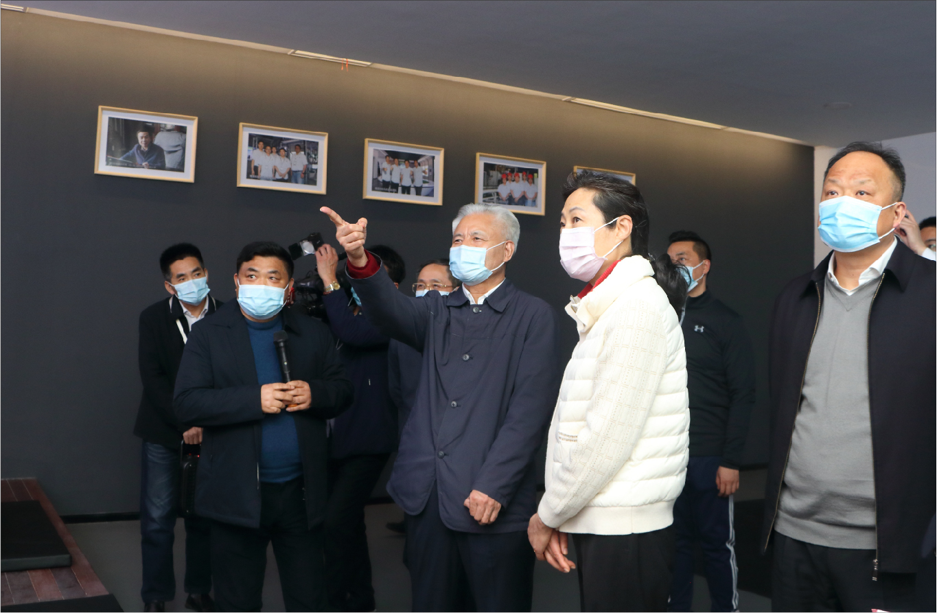 省政協(xié)主席姚增科，江西省新余市委書記蔣斌蒞臨增鑫調(diào)研